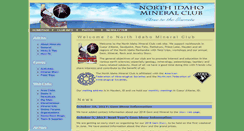 Desktop Screenshot of northidahomineralclub.com